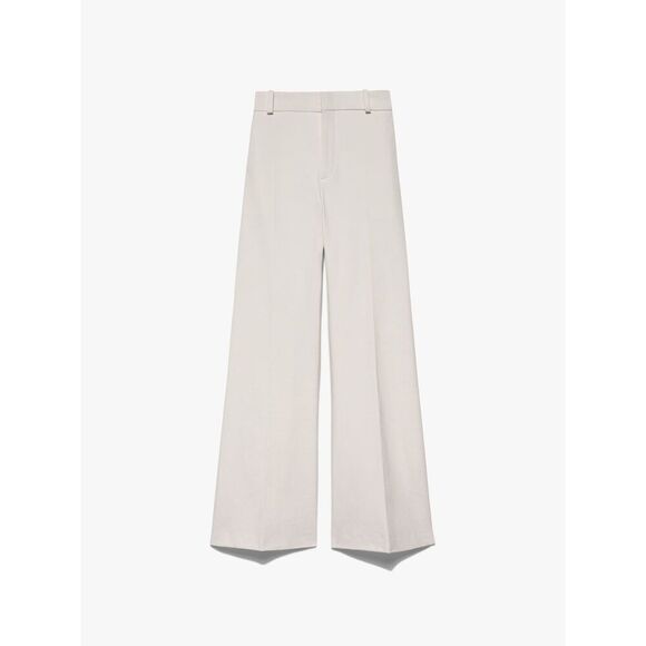 Frame Womens Le Palazzo Wide Leg Trousers in Bone size 10 - NWOT $368 - Picture 1 of 6